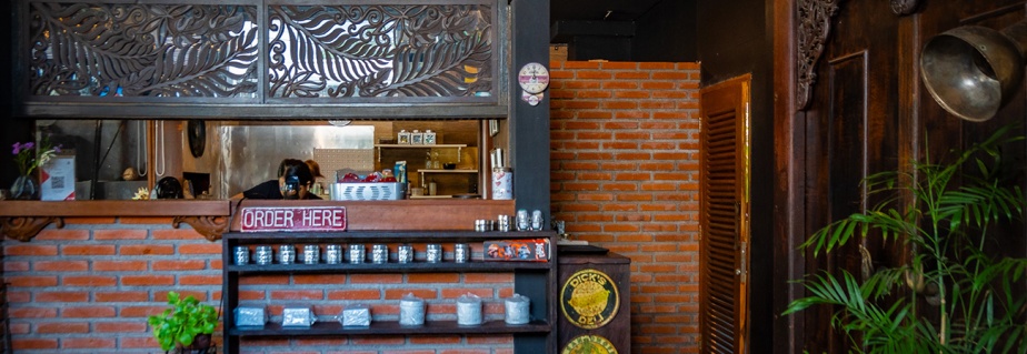 美味しいカレー：Cafe Chakra Bali